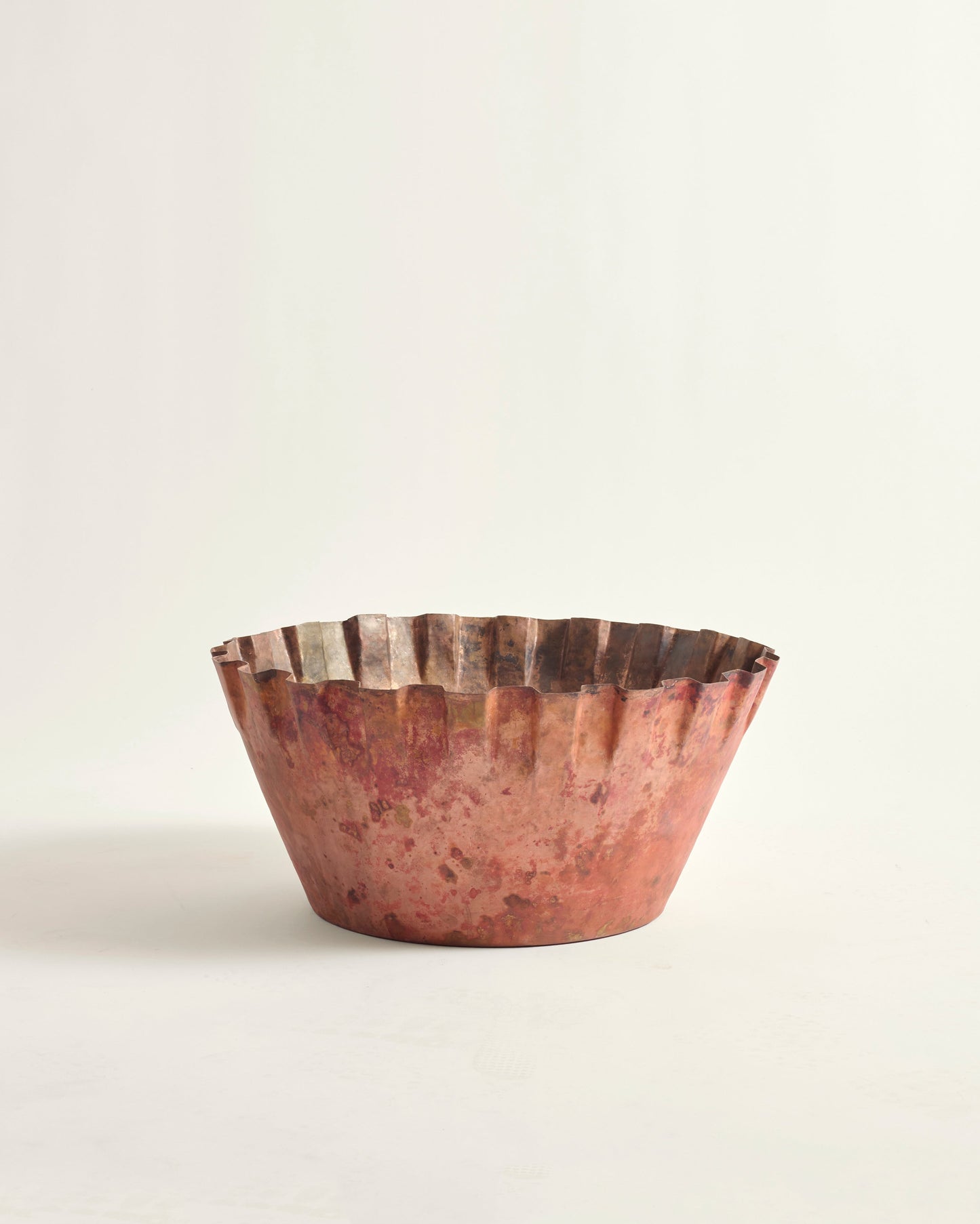 copper planter for garden