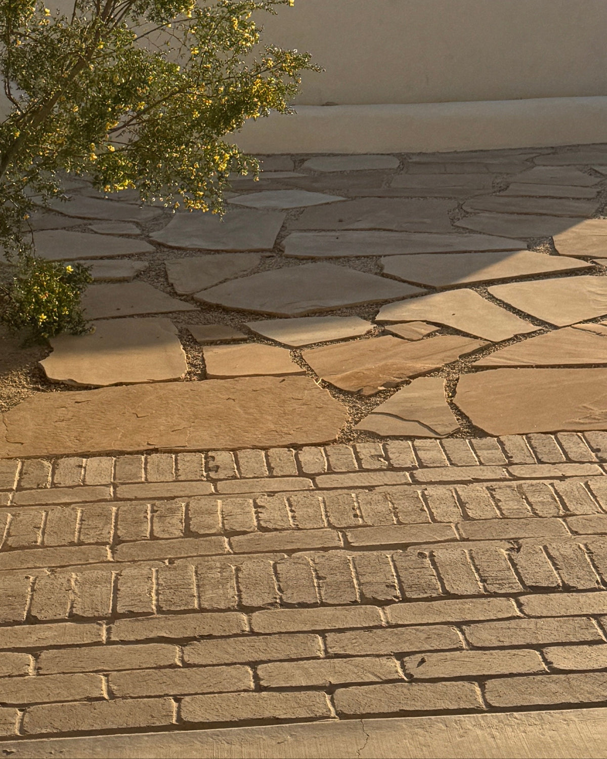 calcite Worn Clay Tile outdoor floor
