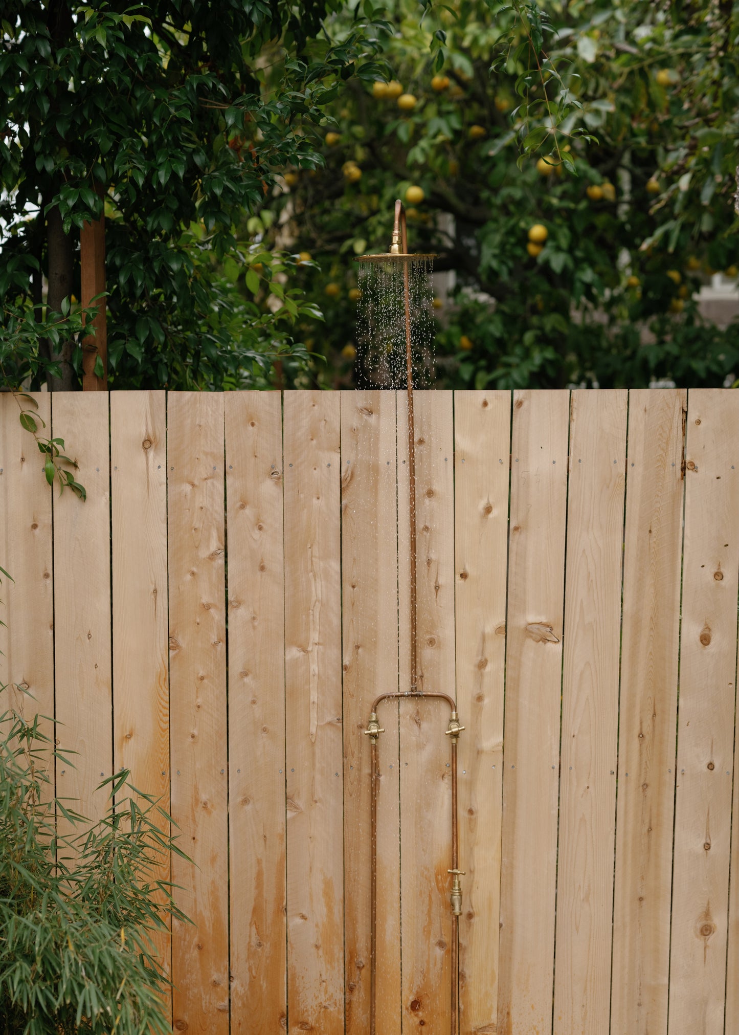 Copper/Brass Outdoor Shower
