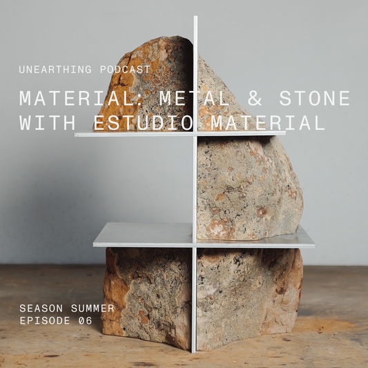Unearthing: Stone with Estudio Material