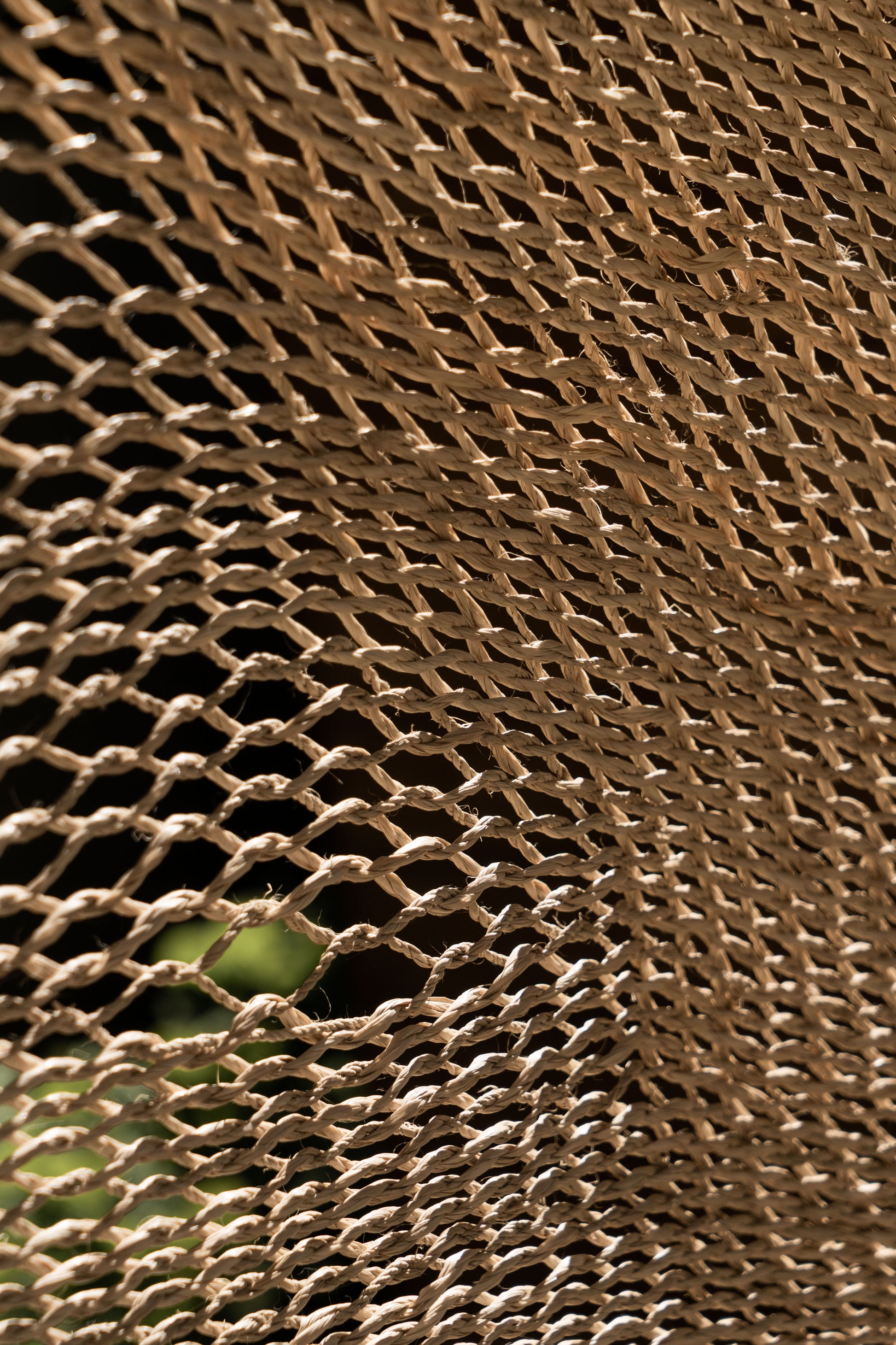 Close-up of a textured brown paper surface