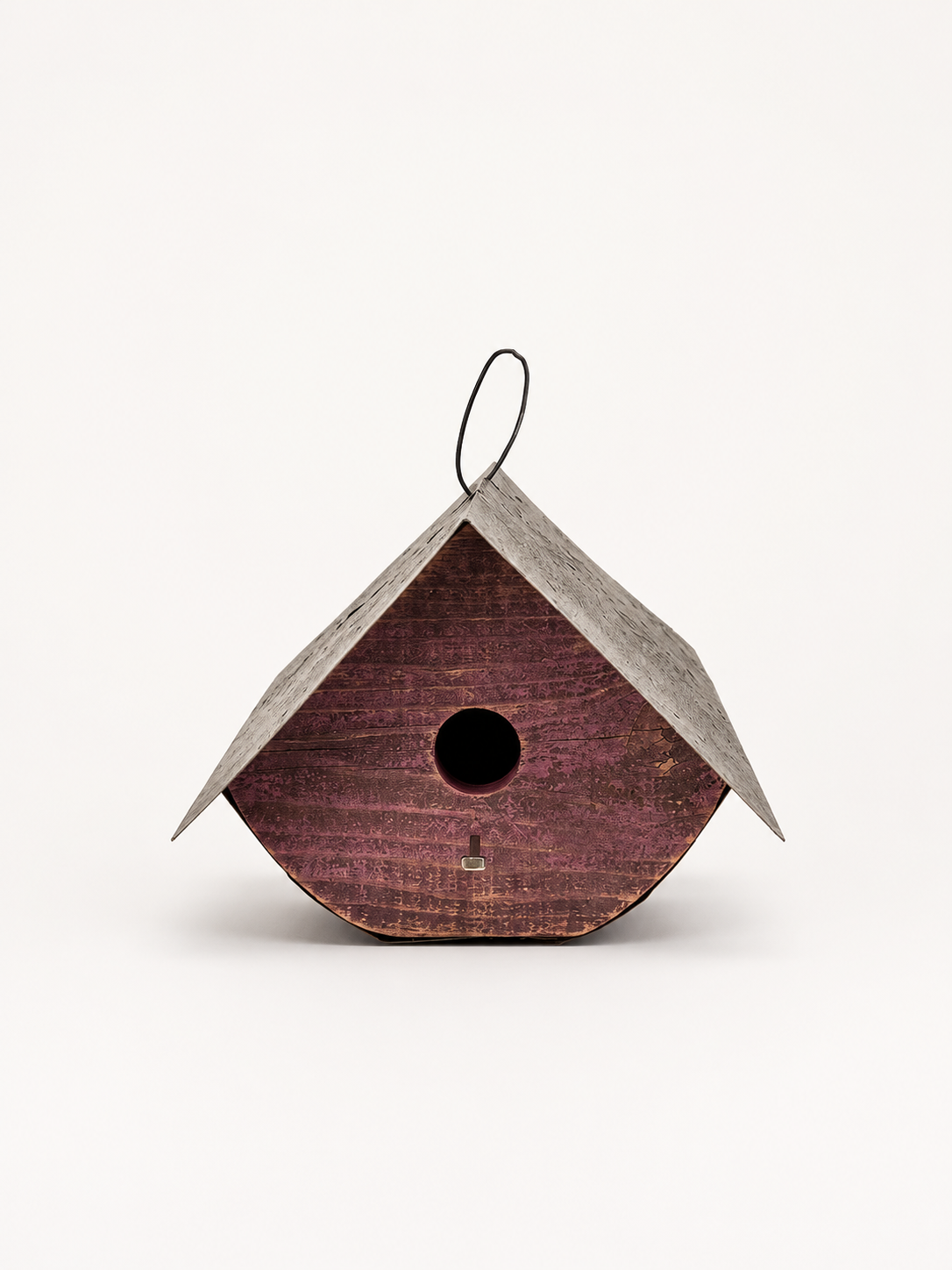 Metal and Wood Birdhouse