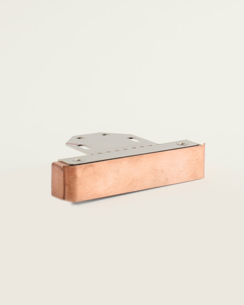 copper horizon light on white background