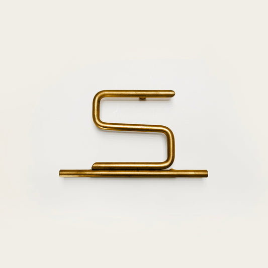 house number five in brass