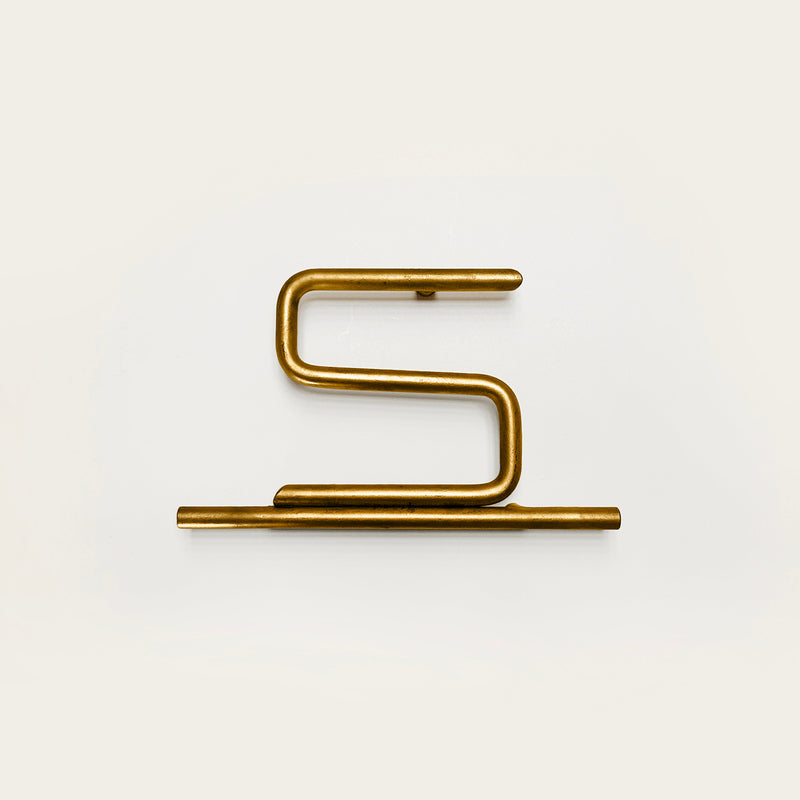 house number five in brass