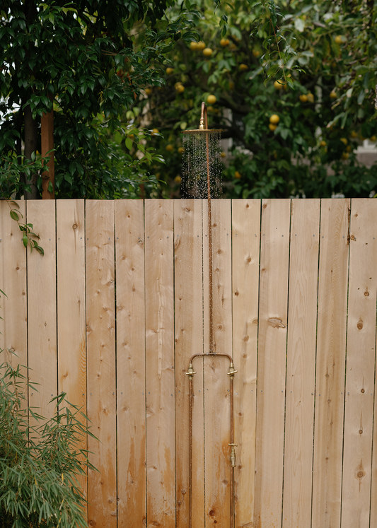 Copper/Brass Outdoor Shower