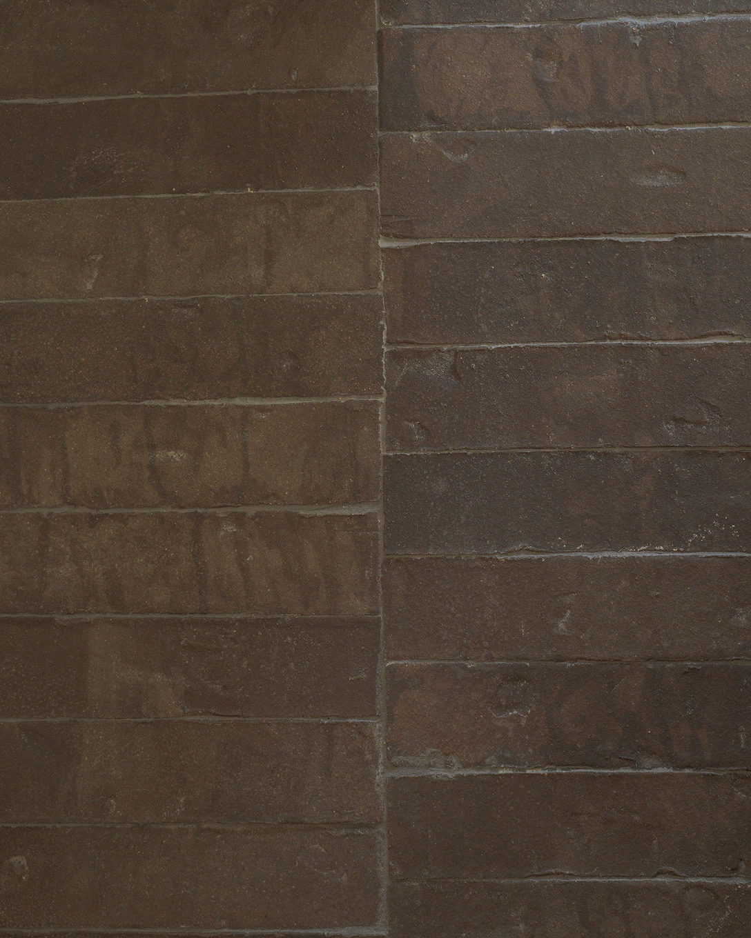 Dark tiles installed indoors 