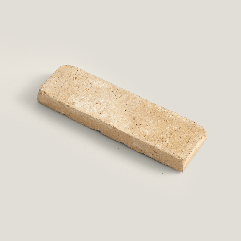 Cotto tile block on a light gray background