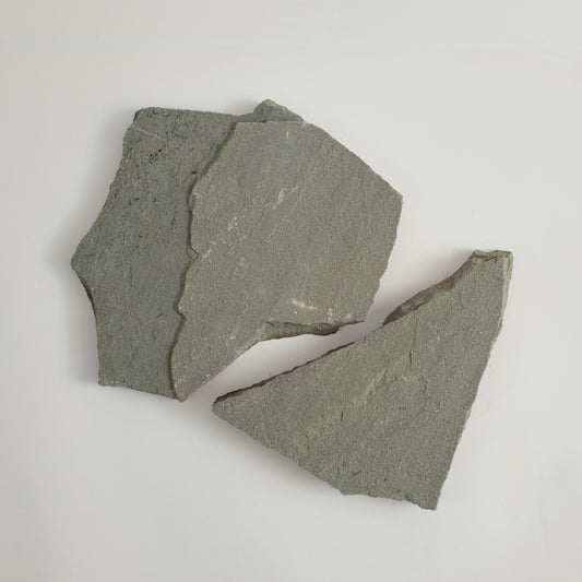 Gray flagstone