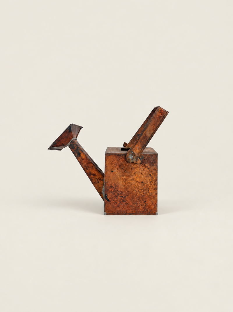 Square Copper Watering Can