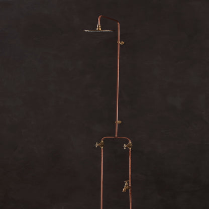 Copper/Brass Outdoor Shower