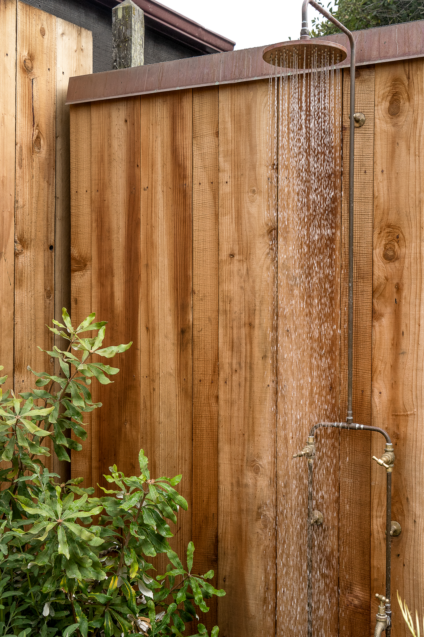 Copper/Brass Outdoor Shower