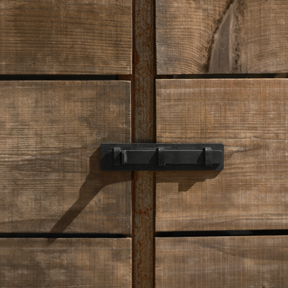 blackened brass